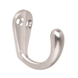 [48353] Gancho sencillo tipo perchero, niquel satinado, Hermex