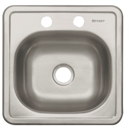 [49208] Tarja de empotrar sencilla 38x38cm, Foset Basic