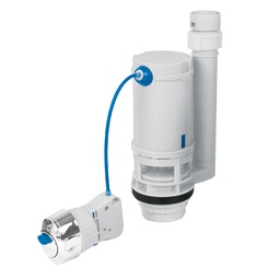 [49325] Valvula de descarga sistema dual para tanque bajo, Foset