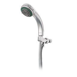 [49432] Regadera de telefono 3', 5 funciones con soporte, Foset Aqua