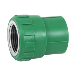 [49886] Adaptador PPR 3/4' hembra con inserto metalico, Foset
