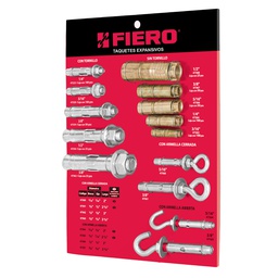 [55974] Exhibidor Fiero de taquetes expansivos