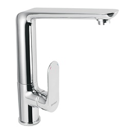 [45193] Monomando cromo cuello alto para fregadero, Foset Riviera