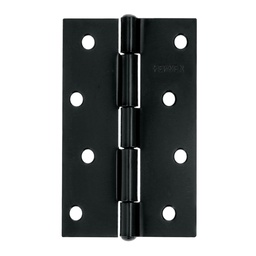 [45638] Bisagra rectangular 4' negra, Hermex