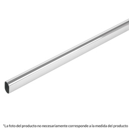 [45900] Tubo ovalado para closet, 3 m, aluminio, Hermex