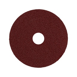 [100126] Disco de lija 4-1/2' con respaldo de fibra, grano 50, Truper