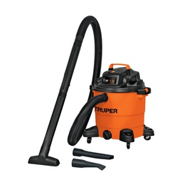 [101509] Aspiradora de solidos y liquidos, 12 gal, plastica, Truper
