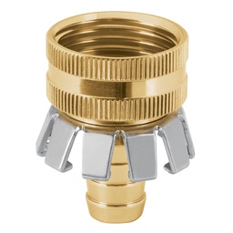 [101732] Conector 1/2' hembra tipo garra de aluminio, Truper
