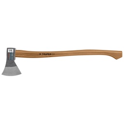 [101768] Hacha europea 1000 g, mango hickory 28', Truper