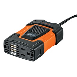 [10447] Inversor de corriente de 120 W con puertos USB, Truper