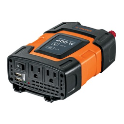 [10449] Inversor de corriente de 400 W con puertos USB, Truper