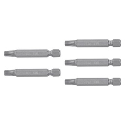 [12484] Estuche con 5 puntas torx T30 con seguro largo 2', Expert