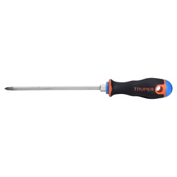 [14067] Desarmador de cruz 3/16' x 6' mango Comfort Grip, Truper