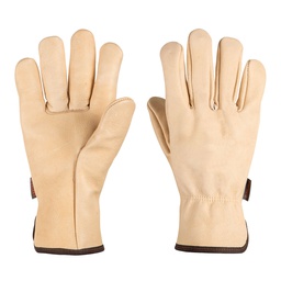 [17053] Guantes de piel de res tipo operador, Truper