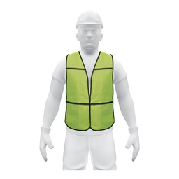 [21024] Chaleco de seguridad, uso de dia, verde, Pretul