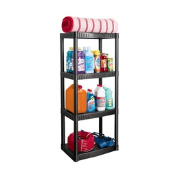 [25075] Estante plastico 4 repisas cap. 27 Kg 123 x 36 x 56, Pretul