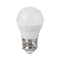 [27162] Lampara LED G45 5 W (equiv. 40 W), luz de dia, caja, Basic