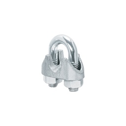 [40707] Bolsa c/25 nudos (perros) de hierro p/cable de 5/16', Fiero