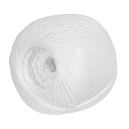 [44492] Rollo de rafia de 410 m color blanco calibre 2.2 g/m, Fiero