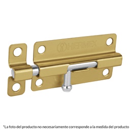 [45723] Pasador de barril de acero laton 2', Hermex