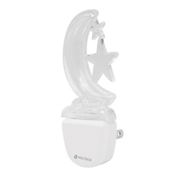 [46152] Luz de noche de LED, luna, Volteck