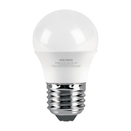 [47542] Lampara LED G45 3 W (equiv. 25 W), luz de dia, caja, Volteck