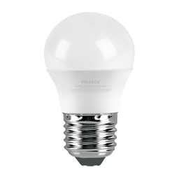 [47543] Lampara LED G45 3 W (equiv. 25 W), luz calida, caja, Volteck