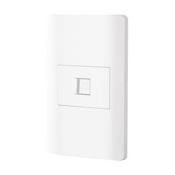 [47964] Placa armada blanca 1 toma para telefono 1.5 mod, Lisboa