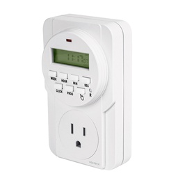 [48386] Temporizador digital, 8 eventos, Volteck