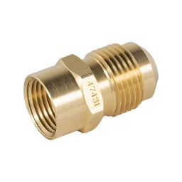 [47431] Niple campana de laton de 1/2' X 3/8', Foset