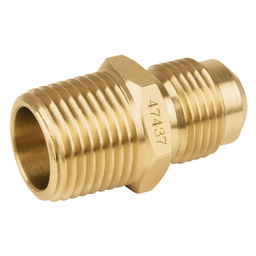 [47437] Niple terminal de laton de 1/2' X 1/2', Foset