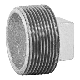 [48784] Tapon macho 1-1/2' de acero galvanizado, Foset