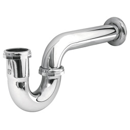 [49336] Cespol 1-1/2', sin contra, laton cromo, para fregadero