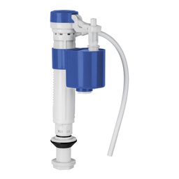 [49338] Valvula de llenado, ajustable, de plastico para tanque bajo