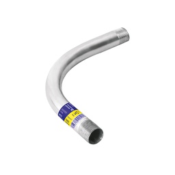 [49373] Codo Conduit 90° de 3/4' galv. pared gruesa, et. Amarilla