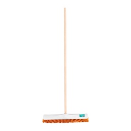 [57036] Cepillo industrial cerda suave de 50 cm con baston de madera