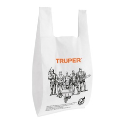 [68053] 100 bolsas plasticas biodegradables de 27 x 50 cm, Truper