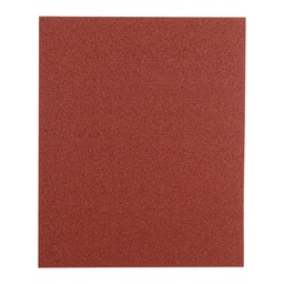 [11642] Lija de esmeril roja grano 80 de oxido de aluminio, Truper