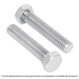 [44707] Bolsa con 4 tornillos 3/4' x 4-1/2' tipo maquina, Fiero