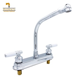 [PM8PP] Mezcladora Para Fregadero 8" Hibrida Maneral Tipo Palanca  Plomacy (PM8PP)