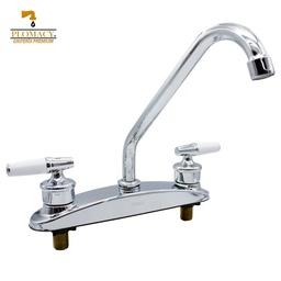 [PM8PC] Mezcladora Para Fregadero 8" Maneral Palanca Plomacy (PM8PC)