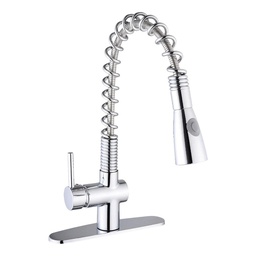 [MMF8R] Mezcladora Monomando Fregadero Cuello Retractil Plomacy (MMF8R)