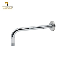 [BRF90] Brazo Para Regadera Metalico 1/2&quot; x 90° x 25 cm Plomacy (BRF90)