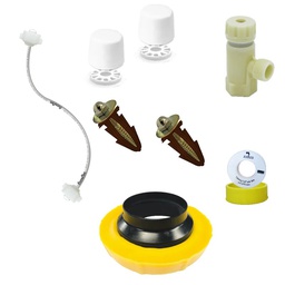 [3160] Kit De Instalacion Para W.C. Con Cuello De Cera Con Guia  (3160)