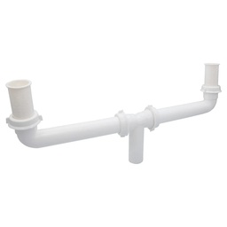 [2245] Salida Doble Tarja Con Extensiones Ceja 4"   (2245)