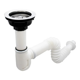 [2938] Ces-Bot Para Fregadero Canasta Cubierta Inoxidable 4&quot;   (2938)