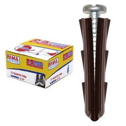 [9491] Cajita Con 100 Taquetes Avierto 1/4&quot;  (9491)
