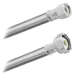 [3595] FamaFlex Premium Para  Agua Potable 3/8" COMP x 1/2" FIP x 100cm.-40"  (3595)