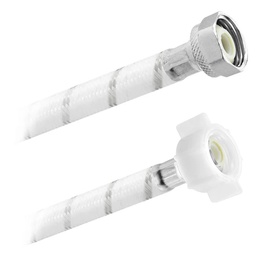 [3808] FamaFlex Poli-Acetal Para Agua Potable 1/2" FIP x 1/2" AM x 30cm.-12"  (3808)