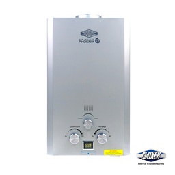 [CXCP8LB] Boiler de 1.4 Servicios 8L por minuto, Gas LP Series Phoenix, Marca CLUXER Modelo CXCP8LB